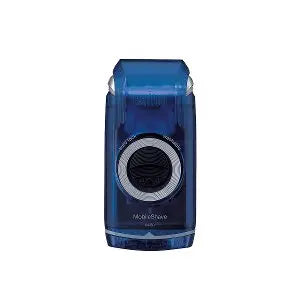 Braun Mobile Shave Battery Shave, M-60 Transparent Blue - Breeze Arabia