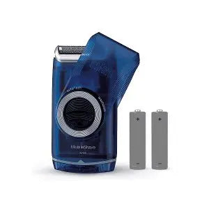 Braun Mobile Shave Battery Shave, M-60 Transparent Blue - Breeze Arabia