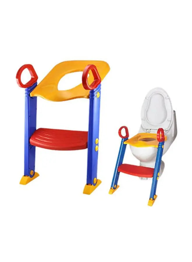 Portable Folding Trainer Toilet Potty Training Ladder Chair For Children - Breeze Arabia