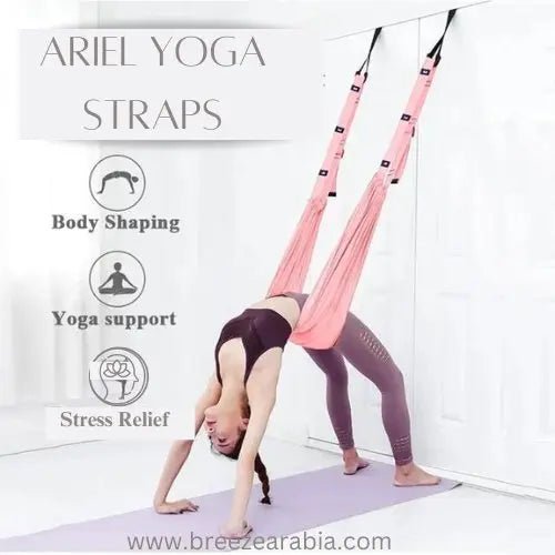 Reaching New Heights in Your Yoga Journey: Unveiling the Incredible Benefits of Hanging Yoga Straps - Breeze Arabia