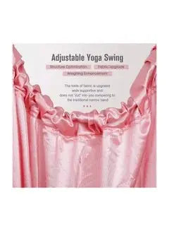 Aerial Yoga Strap, Fitness Strap Band for Waist Trainer Leg Stretching, Door Swing Adjustable Strap - Breeze Arabia