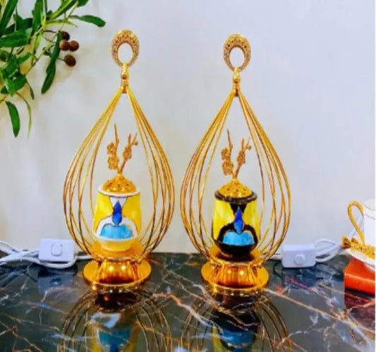 Mabkhara Burner Arabic Handmade Resin Luxury Oud Bakhoor Incense - Breez Shop