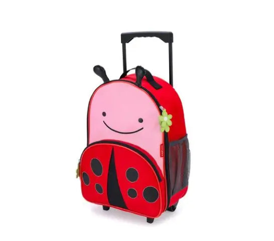 Skip Hop Zoo Kids Rolling Luggage Bag Unicorn /Owl/ Monkey/ Ladybug / Giraffe - Breeze Arabia